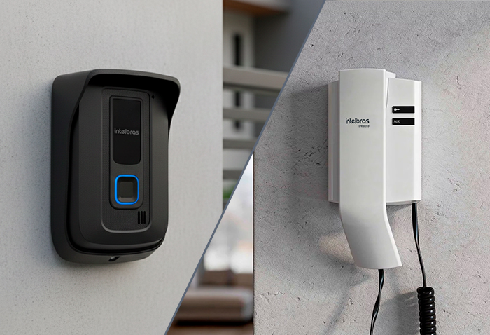 Porteiro eletrônico de 2 pontos IPR 8010 Intelbras