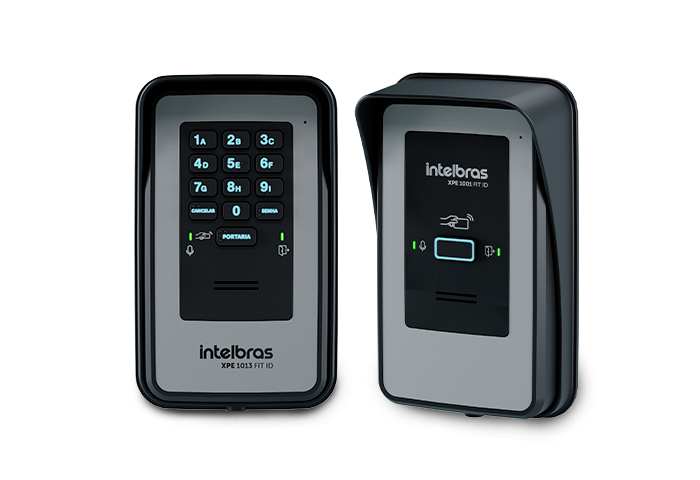 Terminal dedicado porteiro eletrônico XPE 1013 Fit ID Intelbras