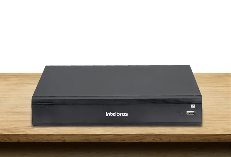 Gravador IP 8 canais iNVD 3008-P Intelbras