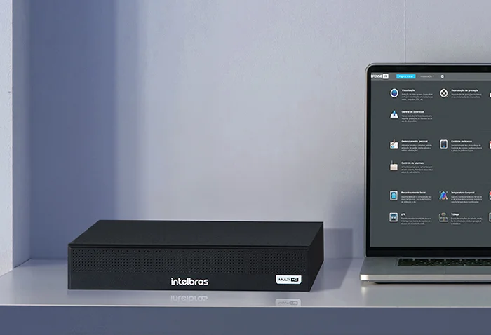 Gravador digital de vídeo Dual Audio MHDX 1204-C Intelbras