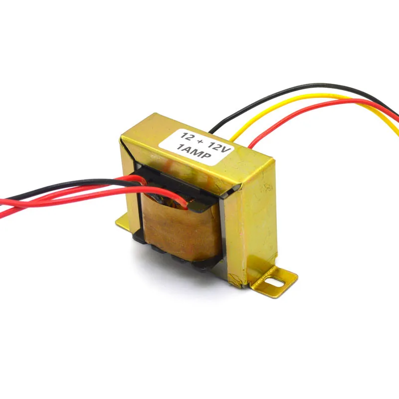 Trafo 12+12 1A Transformador entrada 127 V ou 220 V
